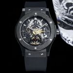 Hublot Silver / Gold / Black Steel Case diameter 42mm Watch hublot laferrari replica